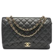 Chanel Vintage Pre-owned Laeder chanel-vskor Black, Dam