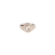 Gucci Metall Interlocking G Ring Yellow, Dam