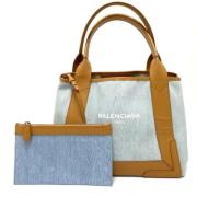 Balenciaga Vintage Pre-owned Laeder balenciaga-vskor Blue, Dam