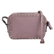 Valentino Vintage Pre-owned Laeder crossbodyvskor Pink, Dam