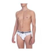 Bikkembergs Intim Slip Bi-pack White, Herr