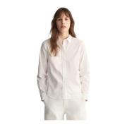 Gant Regular fit poplin skjorta White, Dam