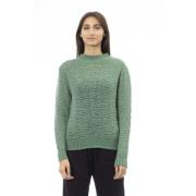 Alpha Studio Turtleneck Sweater - Räfflad Krage Manschetter Nederkant ...