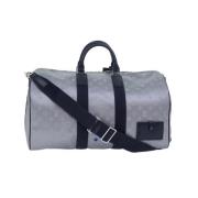 Louis Vuitton Vintage Pre-owned Canvas handvskor Gray, Dam