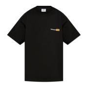 Vetements T-shirt med logotyp Black, Herr