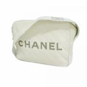 Chanel Vintage Pre-owned Canvas chanel-vskor White, Dam