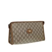 Gucci Vintage Pre-owned Laeder gucci-vskor Beige, Dam