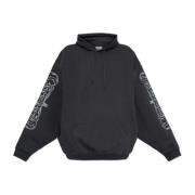 Vetements Sweatshirt med logotyp Blue, Herr