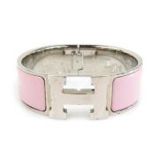 Hermès Vintage Pre-owned Metall armband Pink, Dam