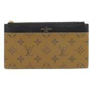 Louis Vuitton Vintage Pre-owned Laeder plnbcker Brown, Dam