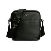 Guess Svart Crossbody Väska Black, Herr