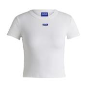 Hugo Boss Baby Tee för kvinnor White, Dam