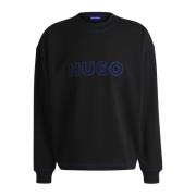 Hugo Boss Herr Logo Sweatshirt Black, Herr