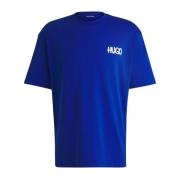 Hugo Boss Herr Casual T-shirt Blue, Herr