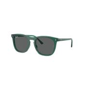 Ray-Ban Grön Grå Solglasögon Rb2210-6615B1 Stil Green, Unisex