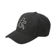 Premiata Svart Ball Cap - Stilren Black, Herr