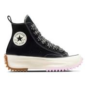 Converse Run Star Hike 90's Sneakers Black, Dam