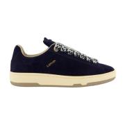 Lanvin Låg Top Lite Curb Sneakers Blue, Dam