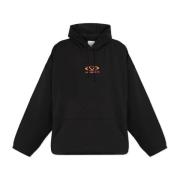 Vetements Logo sweatshirt Black, Herr