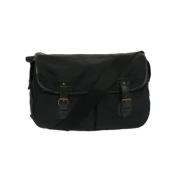 Prada Vintage Pre-owned Nylon prada-vskor Black, Dam