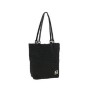 Fendi Vintage Pre-owned Canvas fendi-vskor Black, Dam