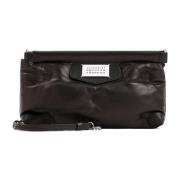 Maison Margiela Svart Quiltad Läderhandväska Black, Dam