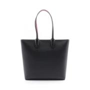 Christian Louboutin Pre-owned Pre-owned Laeder totevskor Black, Dam