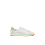 D.a.t.e. Läder Sneakers Base Calf White, Herr