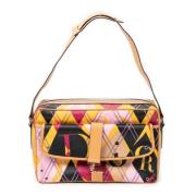 Dior Vintage Pre-owned Canvas dior-vskor Multicolor, Dam