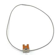 Hermès Vintage Pre-owned Tyg halsband Orange, Dam