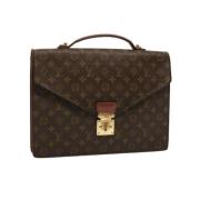 Louis Vuitton Vintage Pre-owned Canvas louis-vuitton-vskor Brown, Dam