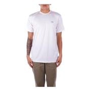 Costume National Vit CNC Logo T-shirt Polo White, Herr