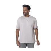 Eleventy Beige Rund Hals Kortärmad T-shirt White, Herr