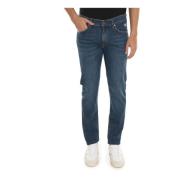 Roy Roger's 5-Ficka Denim Jeans med Kontrastsömmar Blue, Herr