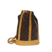 Louis Vuitton Vintage Pre-owned Canvas louis-vuitton-vskor Brown, Dam