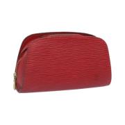 Louis Vuitton Vintage Pre-owned Canvas louis-vuitton-vskor Red, Dam