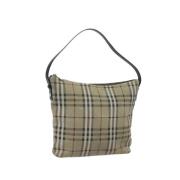 Burberry Vintage Pre-owned Mocka axelremsvskor Beige, Dam