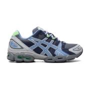 Asics Steel Grey/Blue Harmony Sneakers Multicolor, Herr