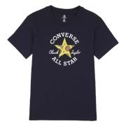 Converse Blommig Chuck Taylor Patch Slim T-shirt Black, Dam