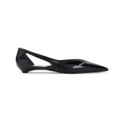 Prada Svarta Ballerinaskor Elegant Stil Black, Dam