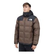 The North Face Brun Lhotse Pufferjacka Urban Stil Brown, Herr