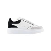 Alexander McQueen Laeder sneakers White, Dam