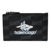 Balenciaga Vintage Pre-owned Laeder plnbcker Black, Herr