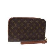 Louis Vuitton Vintage Pre-owned Canvas louis-vuitton-vskor Brown, Dam