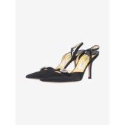 Jimmy Choo Pre-owned Pre-owned Satin klackskor Black, Dam