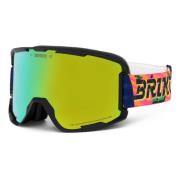 Briko Svart Fantasy Lime Marlo Solglasögon Multicolor, Unisex