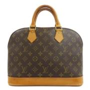 Louis Vuitton Vintage Pre-owned Canvas louis-vuitton-vskor Brown, Dam