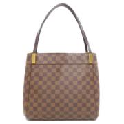 Louis Vuitton Vintage Pre-owned Canvas louis-vuitton-vskor Brown, Dam