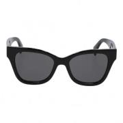 Gucci Vintage Pre-owned Tyg solglasgon Black, Dam