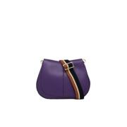 Gianni Chiarini Rund Array Stor Handväska Purple, Dam